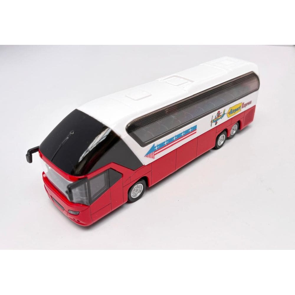 Ônibus Airport / Express Com Luzes 1:38 Vermelho