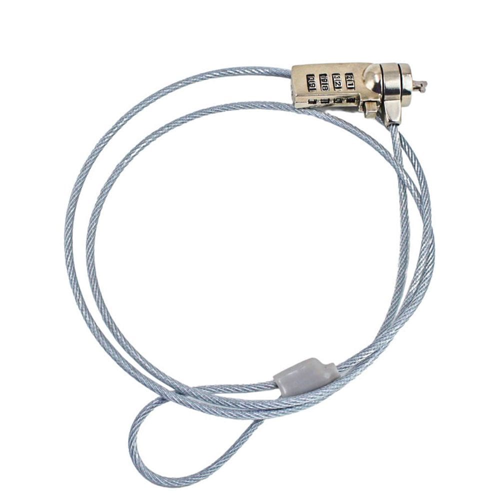 Trava de Segurança Notebook PC com Senha Cabo de Aço Segredo 4 Dígitos