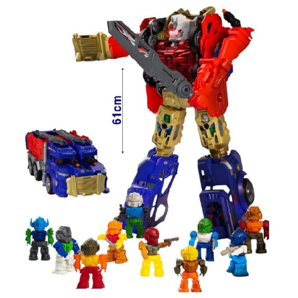 Robô Transformável Caminhão com luz e som - Brink Center