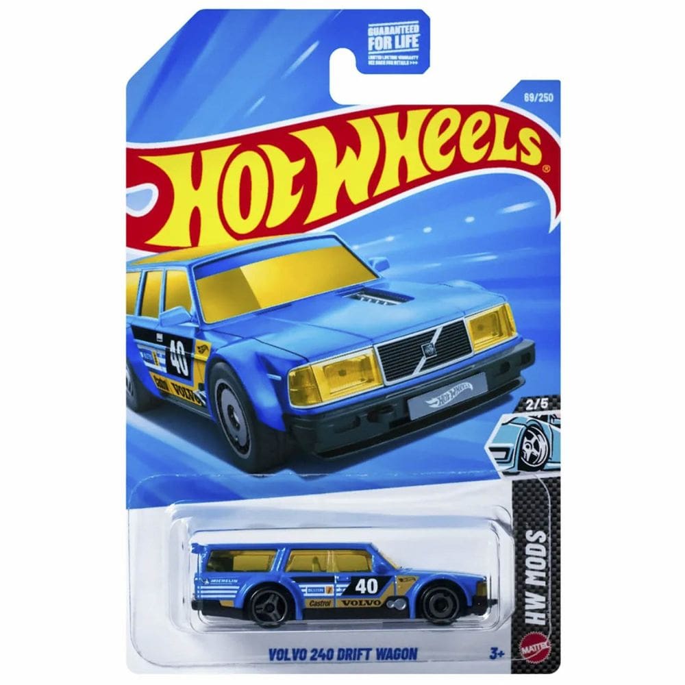 Hot Wheels Volvo 240 Drift Wagon/ Bolide De Dérapage - Jjj36