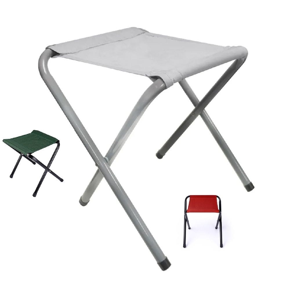 Banqueta Para Camping Praia Pesca Banco Dobravel Cadeira Portatil