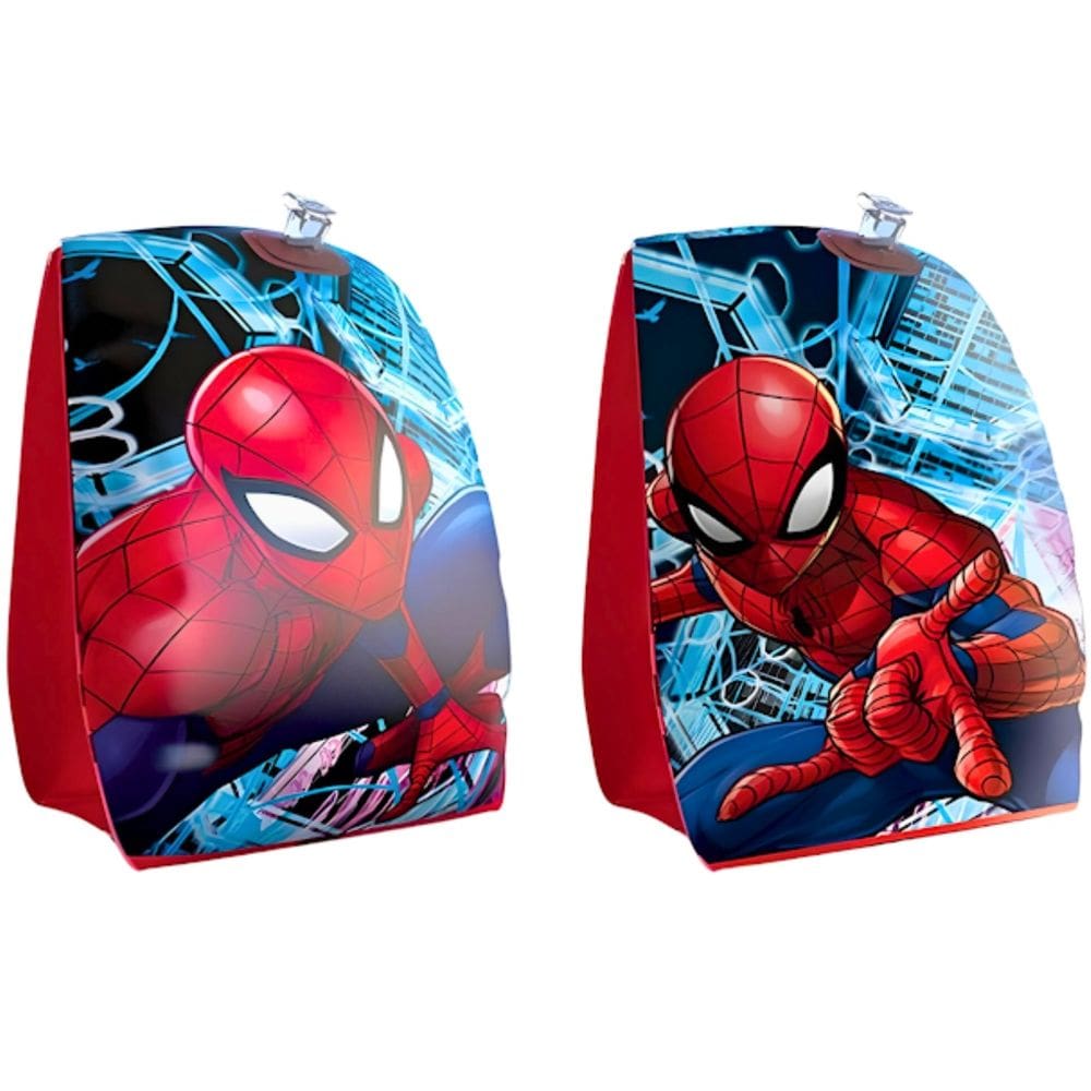 Boia de Braço Inflavel Infantil 23x14cm Homem Aranha Marvel
