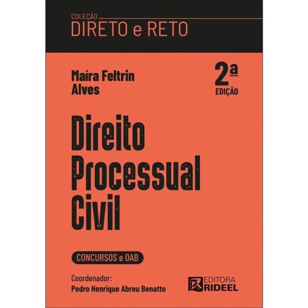 Direito Processual Civil - Coleção Direto E Reto 1ª Fase Oab - 2026