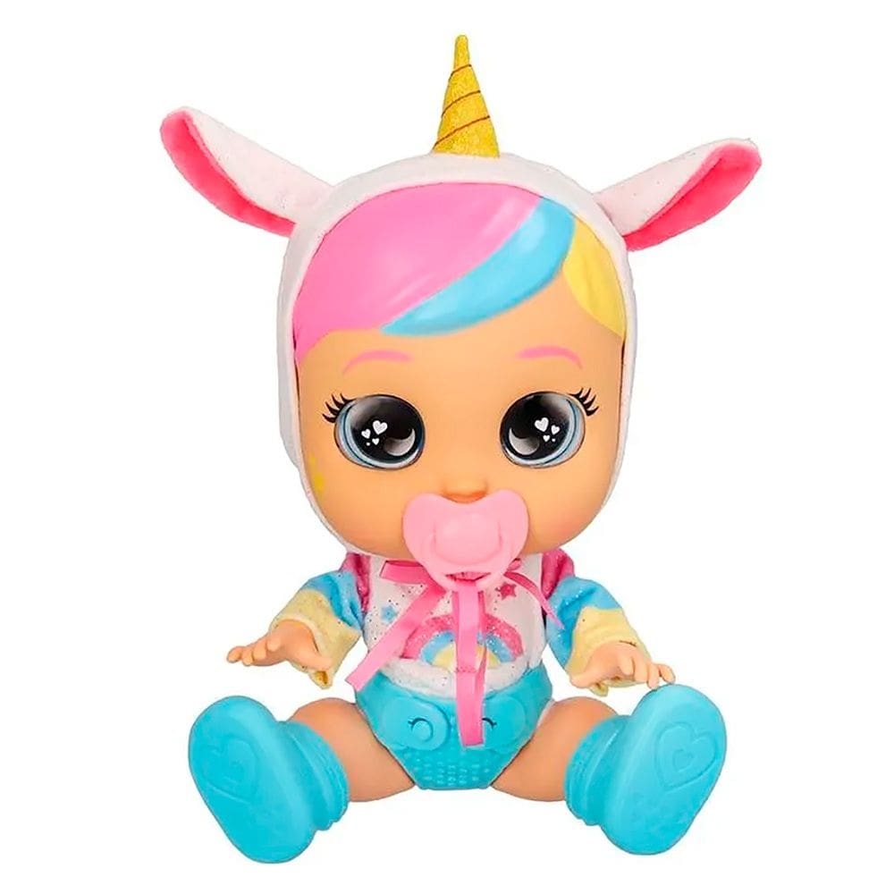 Boneca Cry Babies Day Care Dreamy Unicórnio BR2461 - Multikids