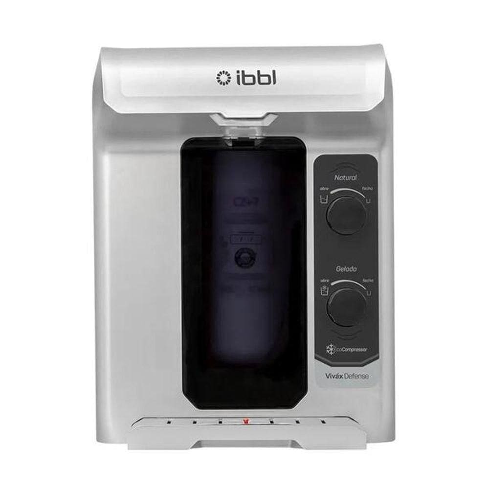 Purificador De água IBBLViváx Defense Com Compressor Prata 220V