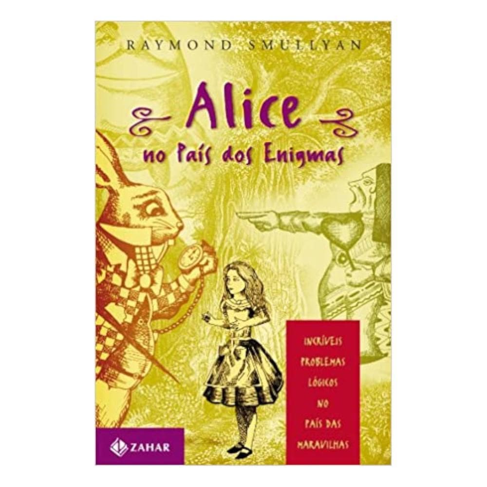 Livro Alice No Pais Dos Enigmas