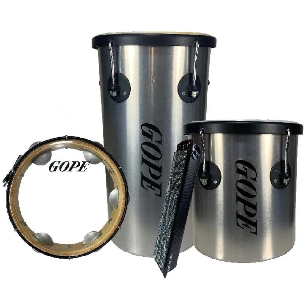 Kit Resenha 1 Pandeiro/Rebolo/Reco/Repique De Mão  Kitres1