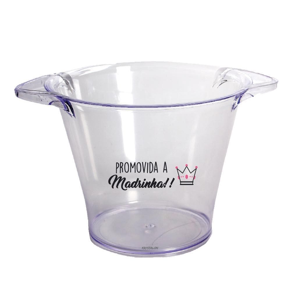 Balde De Gelo Personalizado Para Madrinha
