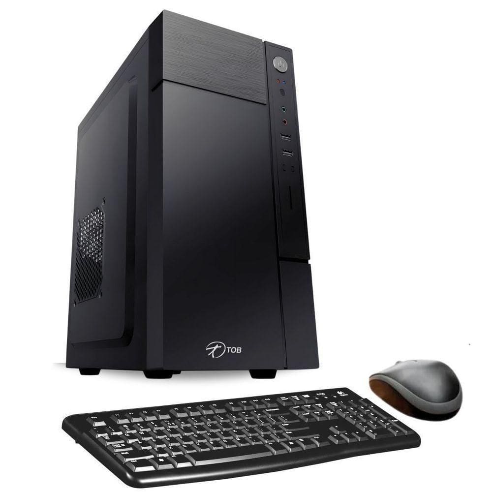 Computador Tob Intel Core I5 Com Ssd 960gb Memória 16gb + Teclado E Mouse + Windows 10 Pro Trial Desktop Pc Cpu
