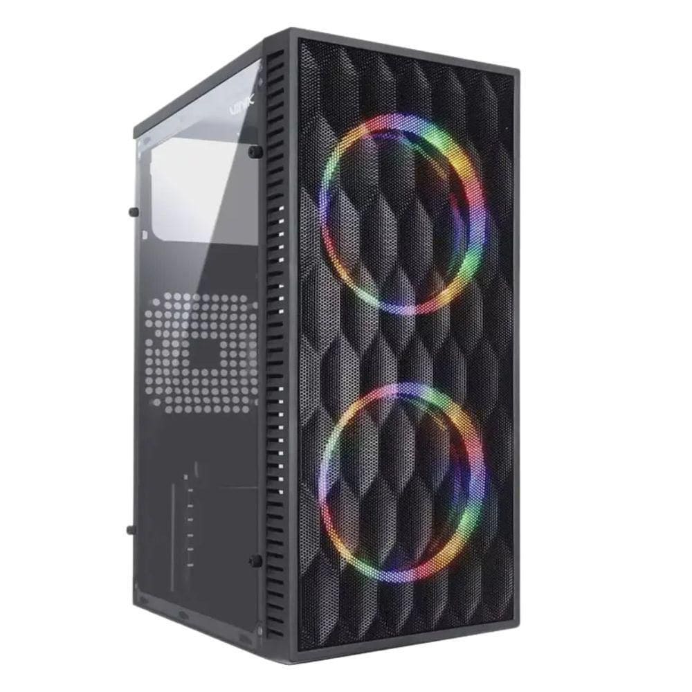 Gabinete Gamer Vinik Ggwacbk Led 2 Fans