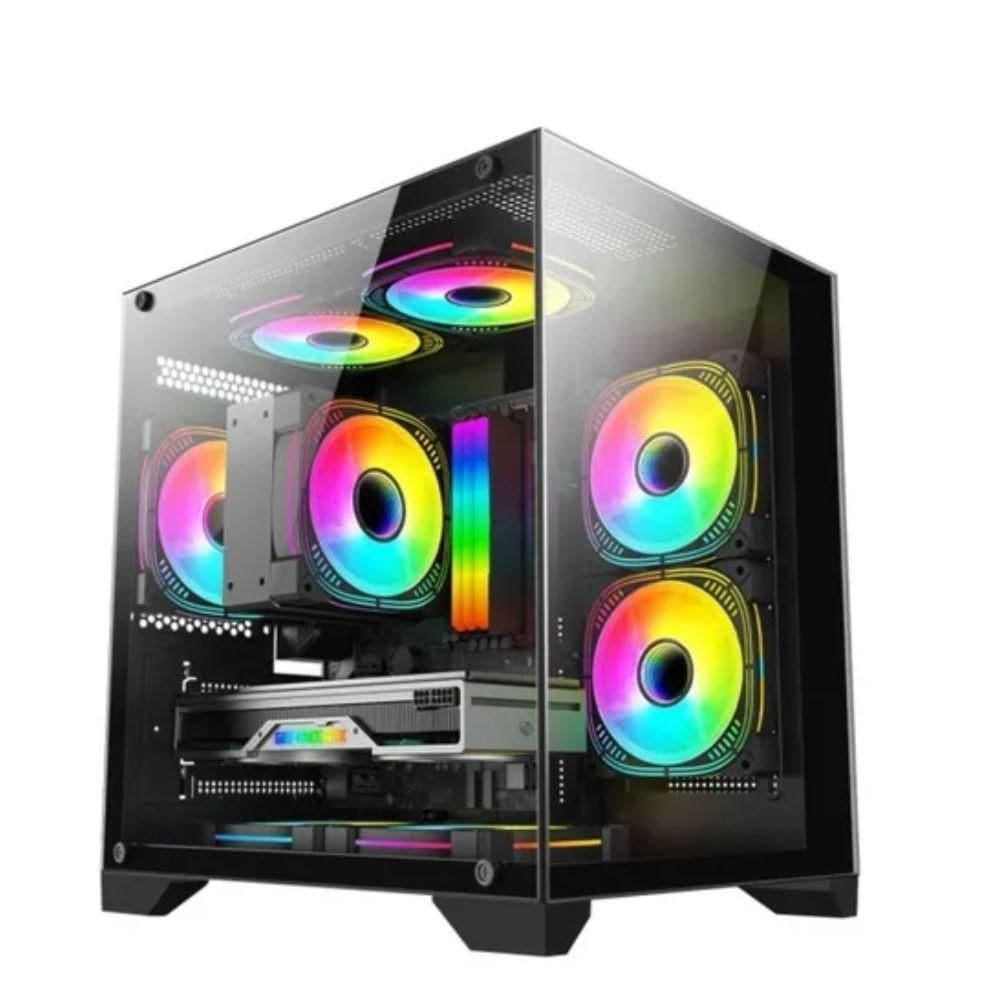 Gabinete Gamer Aquário Micro Cg-0830 Micro Atx
