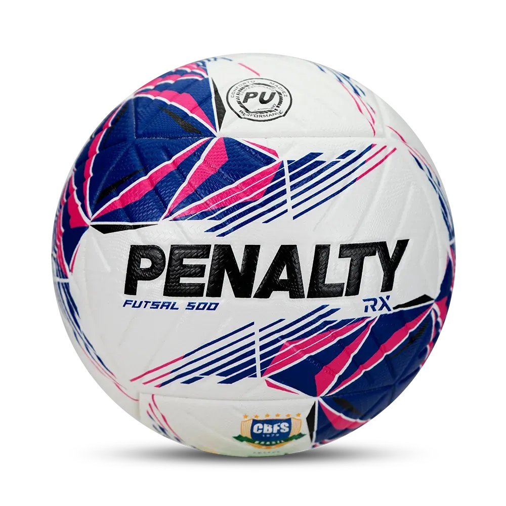 Bola Penalty Futsal Rx 500 Xxvi Oficial CBFS Azul