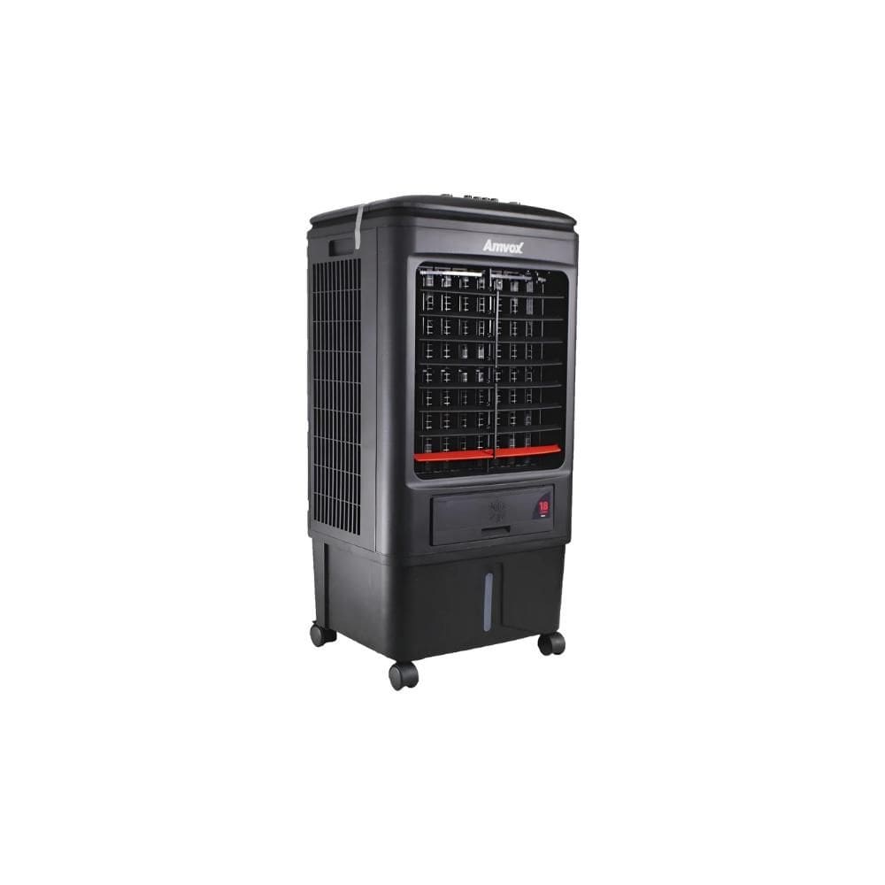 Climatizador De Ar Amvox Umidifica E Ventila 18l Preto 110V