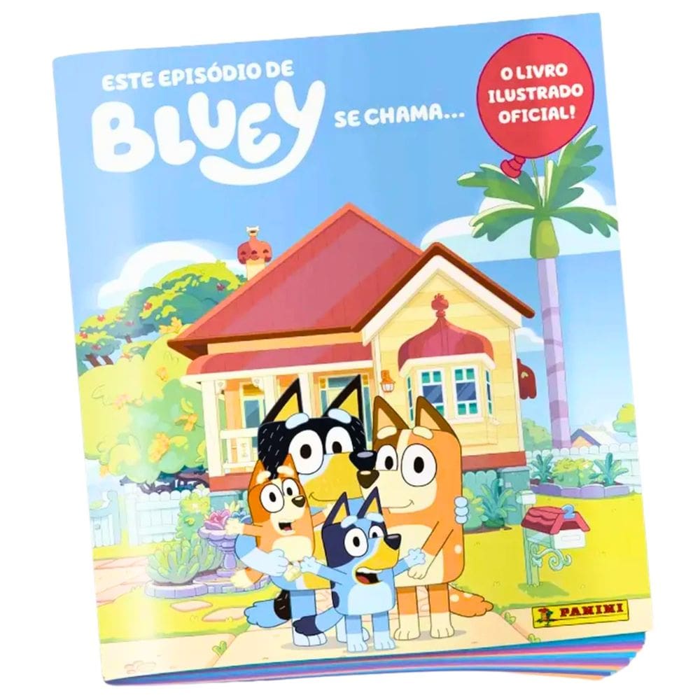 Álbum de Figurinhas Este Episodio de Bluey se Chama Panini