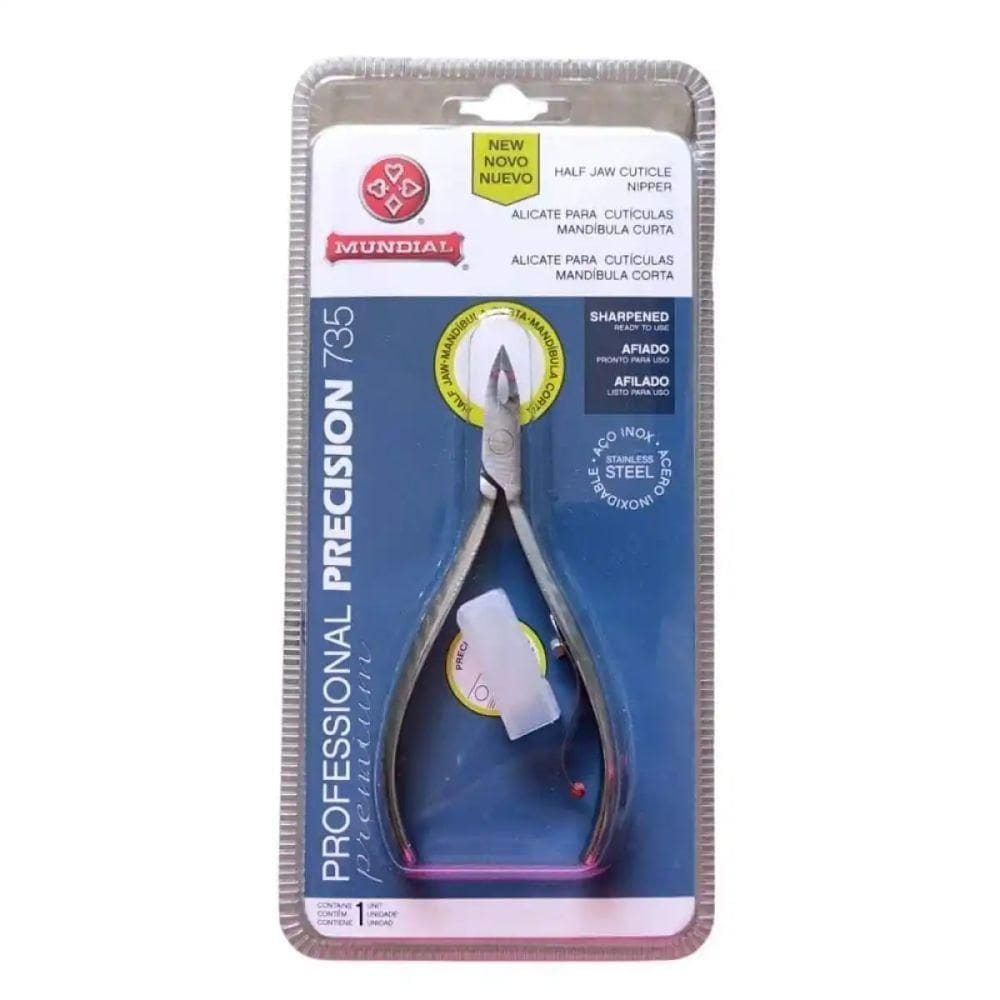 Alicate Cutícula Profissional Precision Premium Inox Mundial