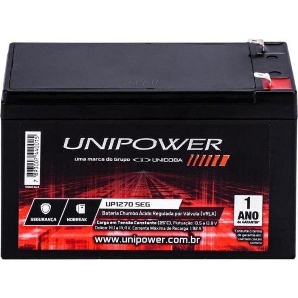 Bateria Estacionária 12v 6,4ah Unipower
