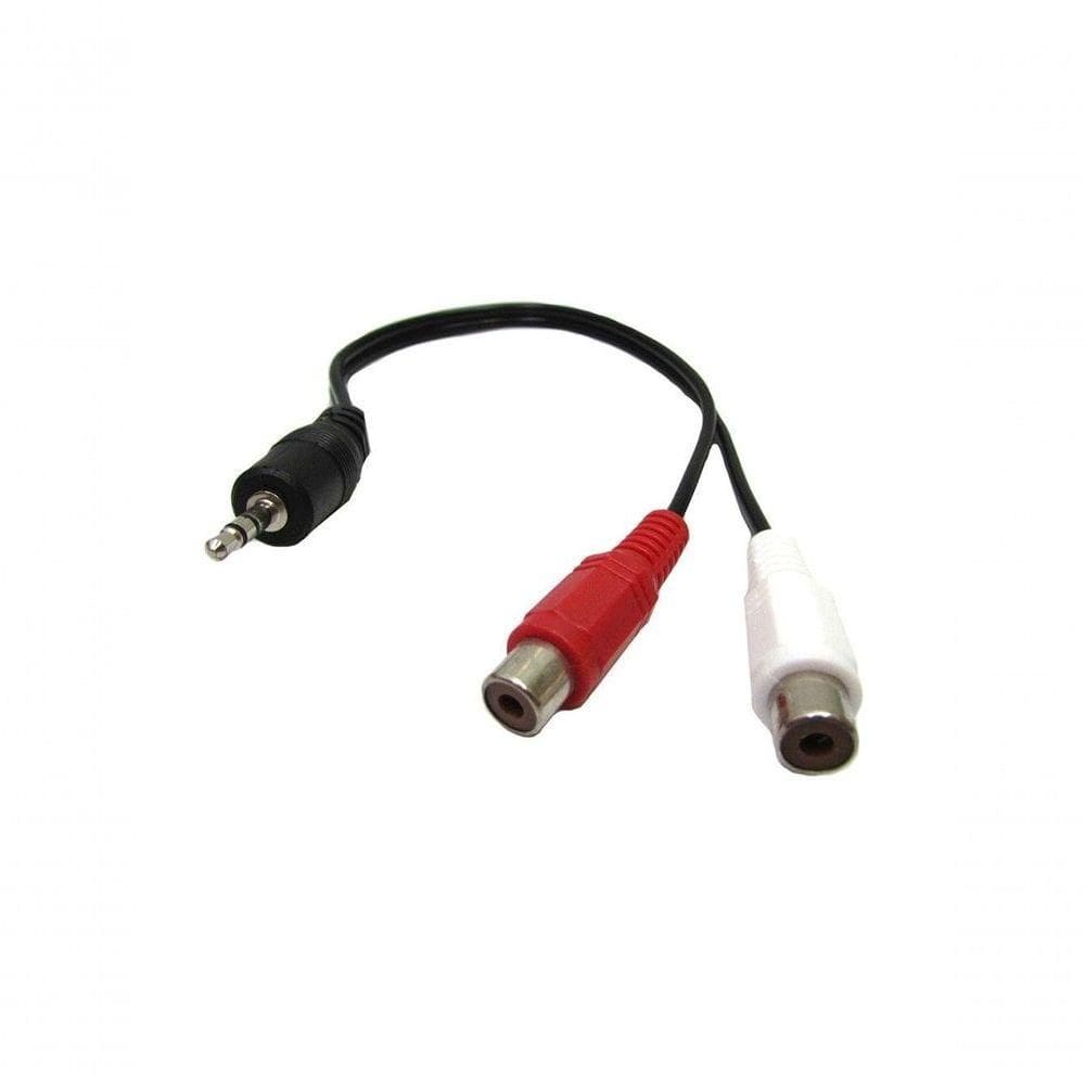 Cabo áudio Tv Samsung 2rca+p2 15cm