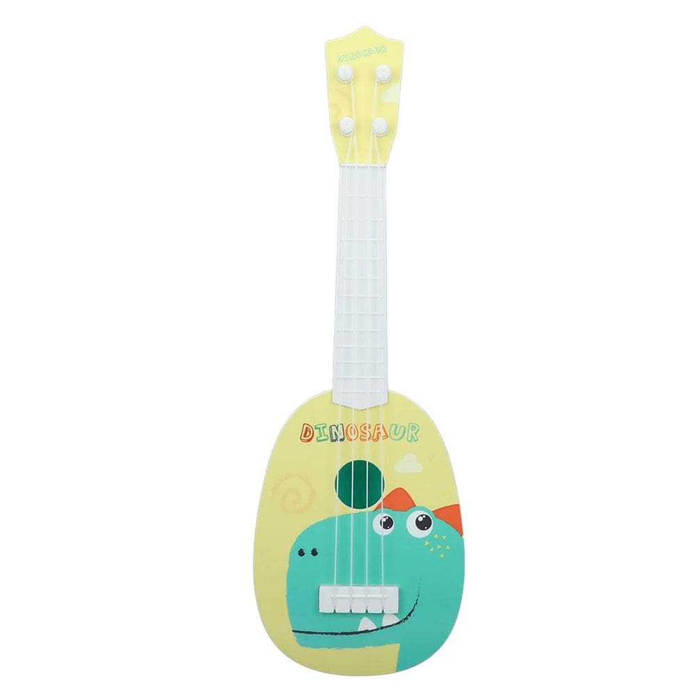 Violão Infantil Ukulele 4 Cordas Dinossauro 41cm - Axm 231