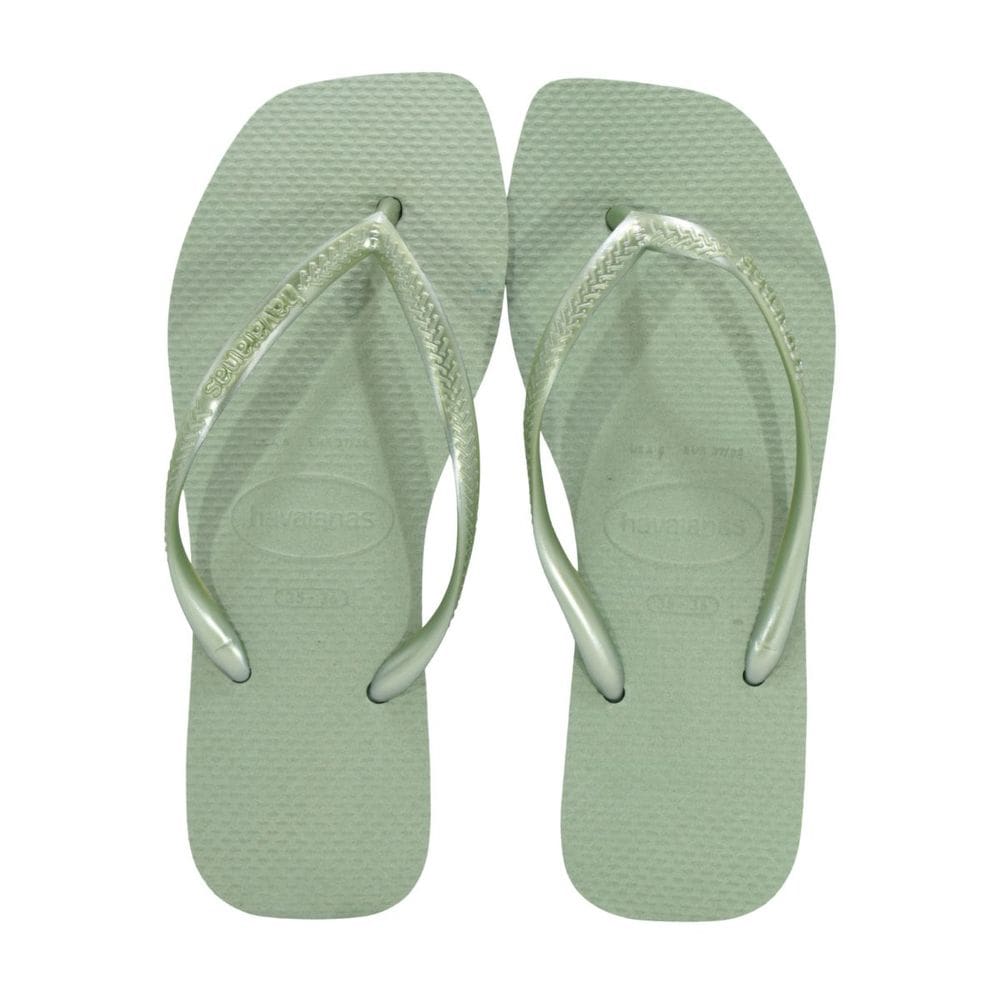 Chinelo Havaianas Slim Square Fc Verde
