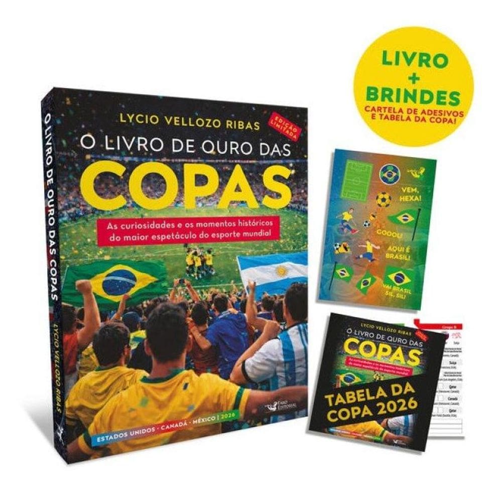 O Livro De Ouro Das Copas 2026 – Edição Limitada