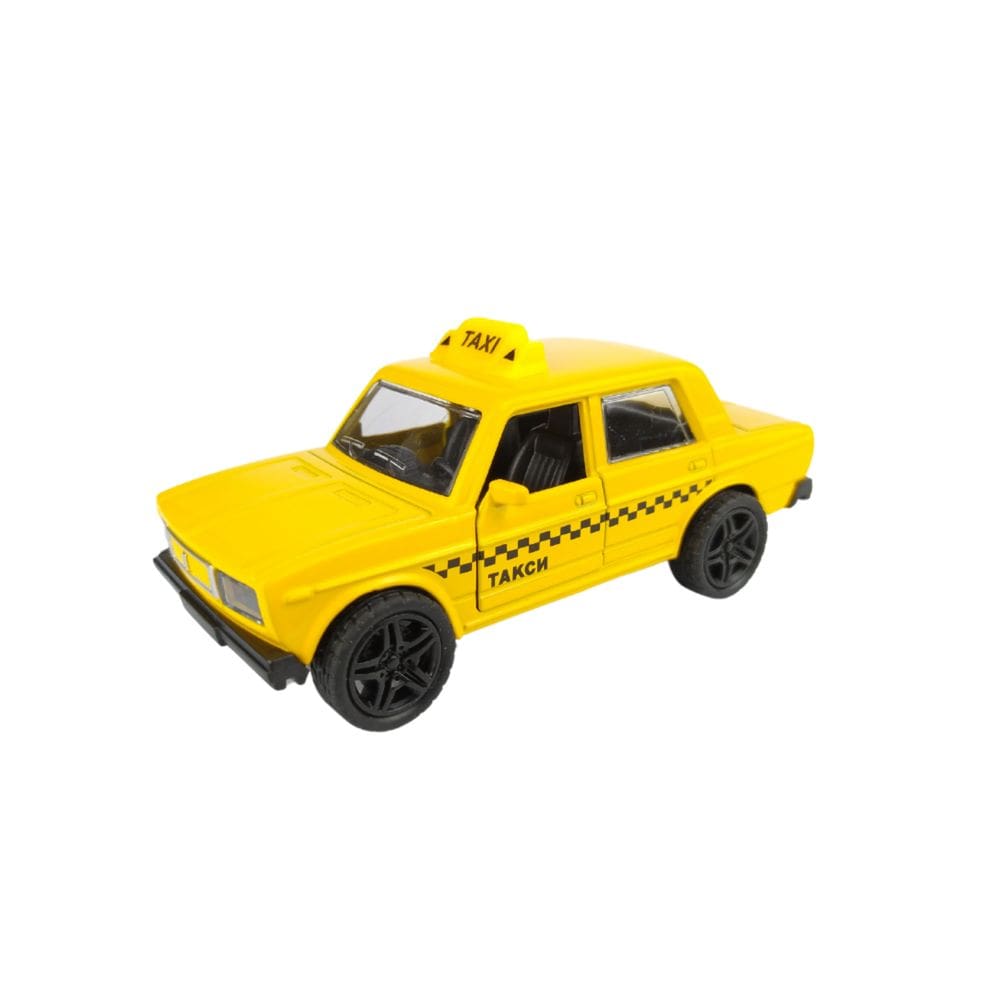Miniatura Taxi 1:32 Die Cast Amarelo