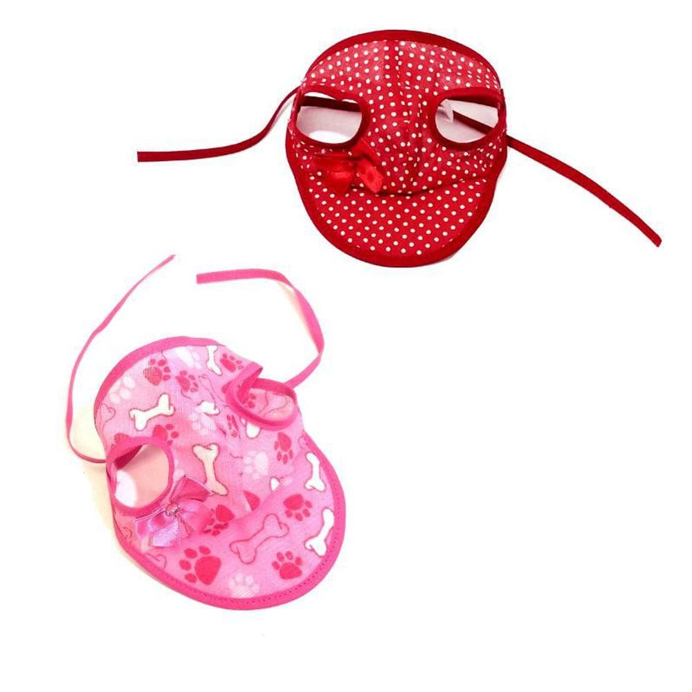 Kit 2 Bonés Vermelho E Rosa - Tamanho P