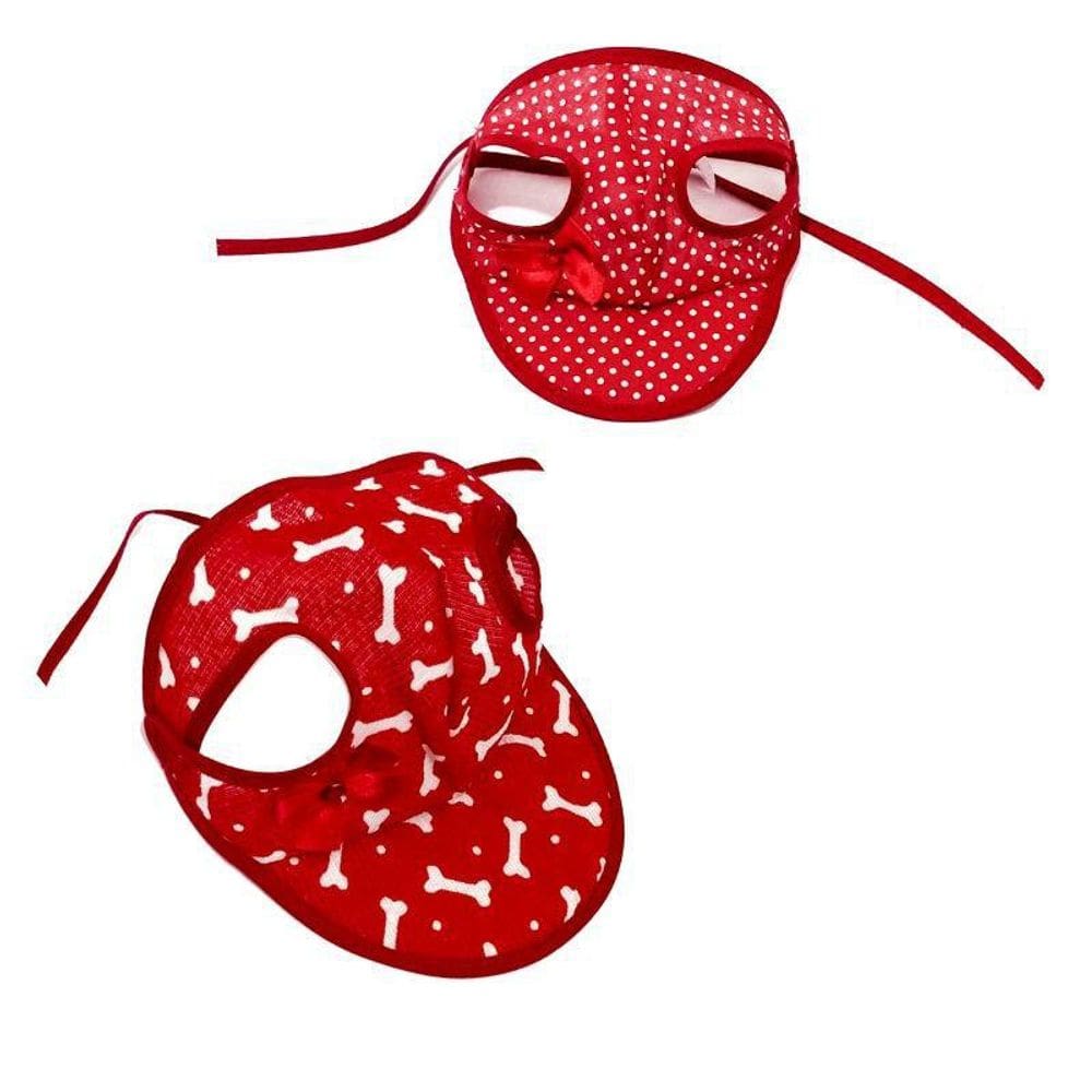 Kit 2 Bonés Vermelhos - Tamanho P