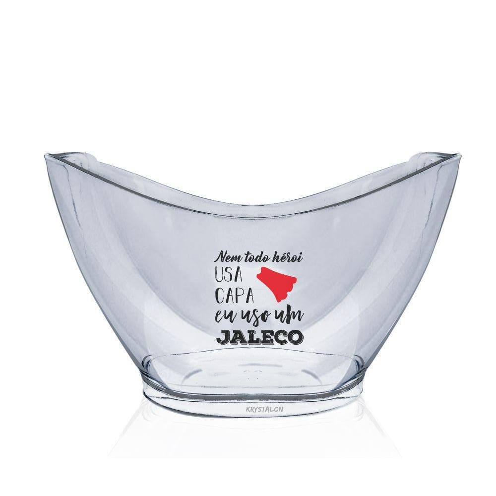 Champanheira Personalizada Enfermagem Krystalon