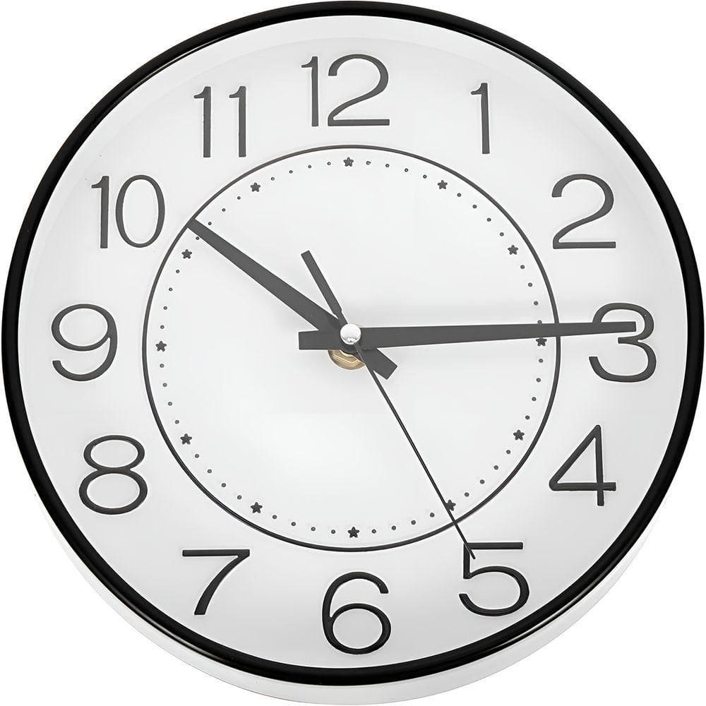 MP - Relo gio De Parede Analo gico Banheiro S