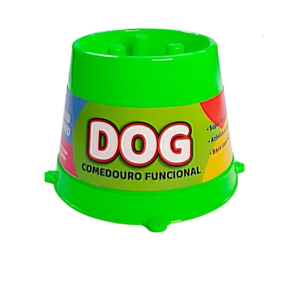 MP - Comedouro Alto Funcional Lento Pla stico