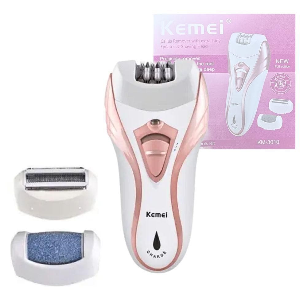 Depilador Aparador De Pelos Elétrico, Lixa Para Os Pés