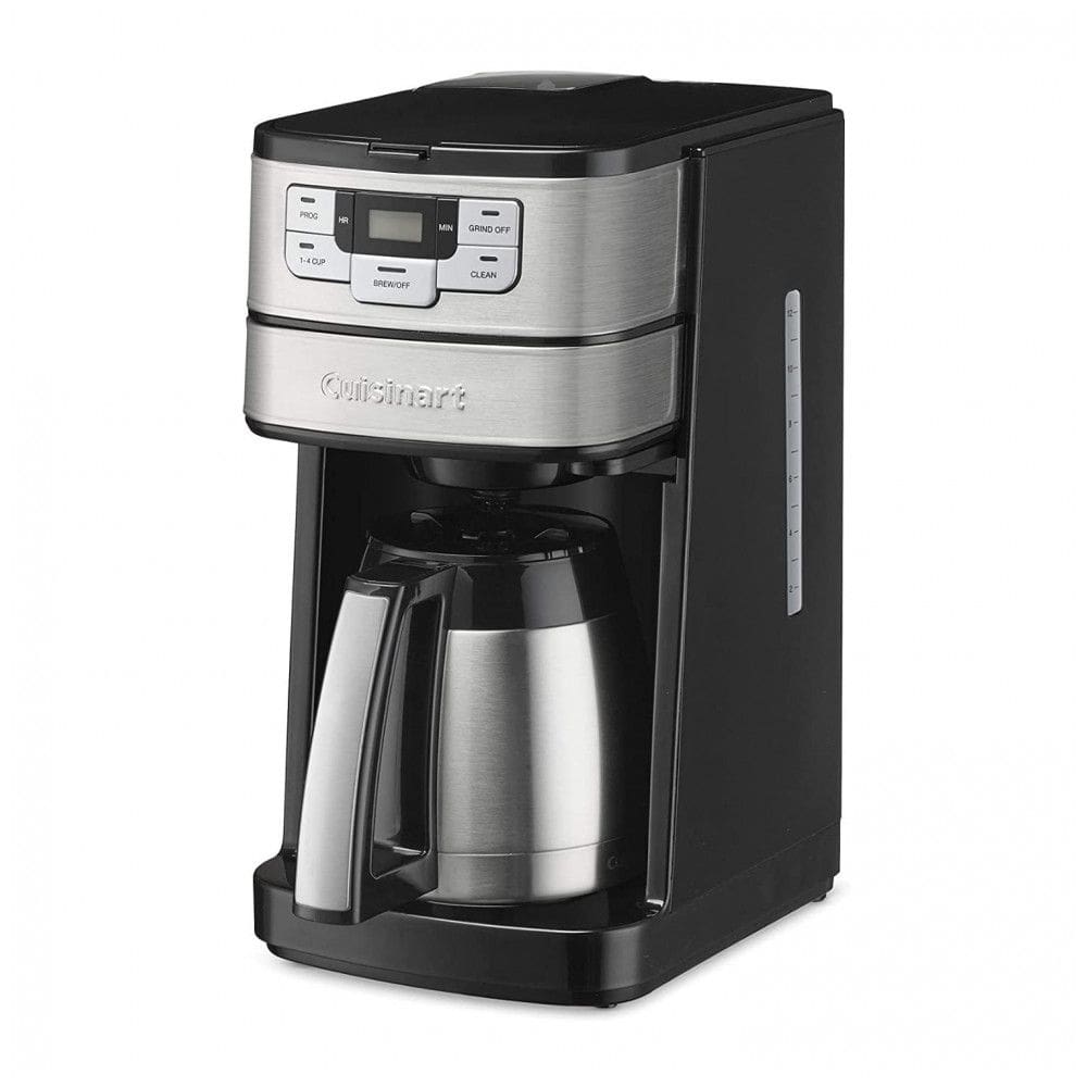 Cafeteira Automática até 10 Xícaras com Jarra de Vidro, Cuisinart DGB 450, 110V, Cinza