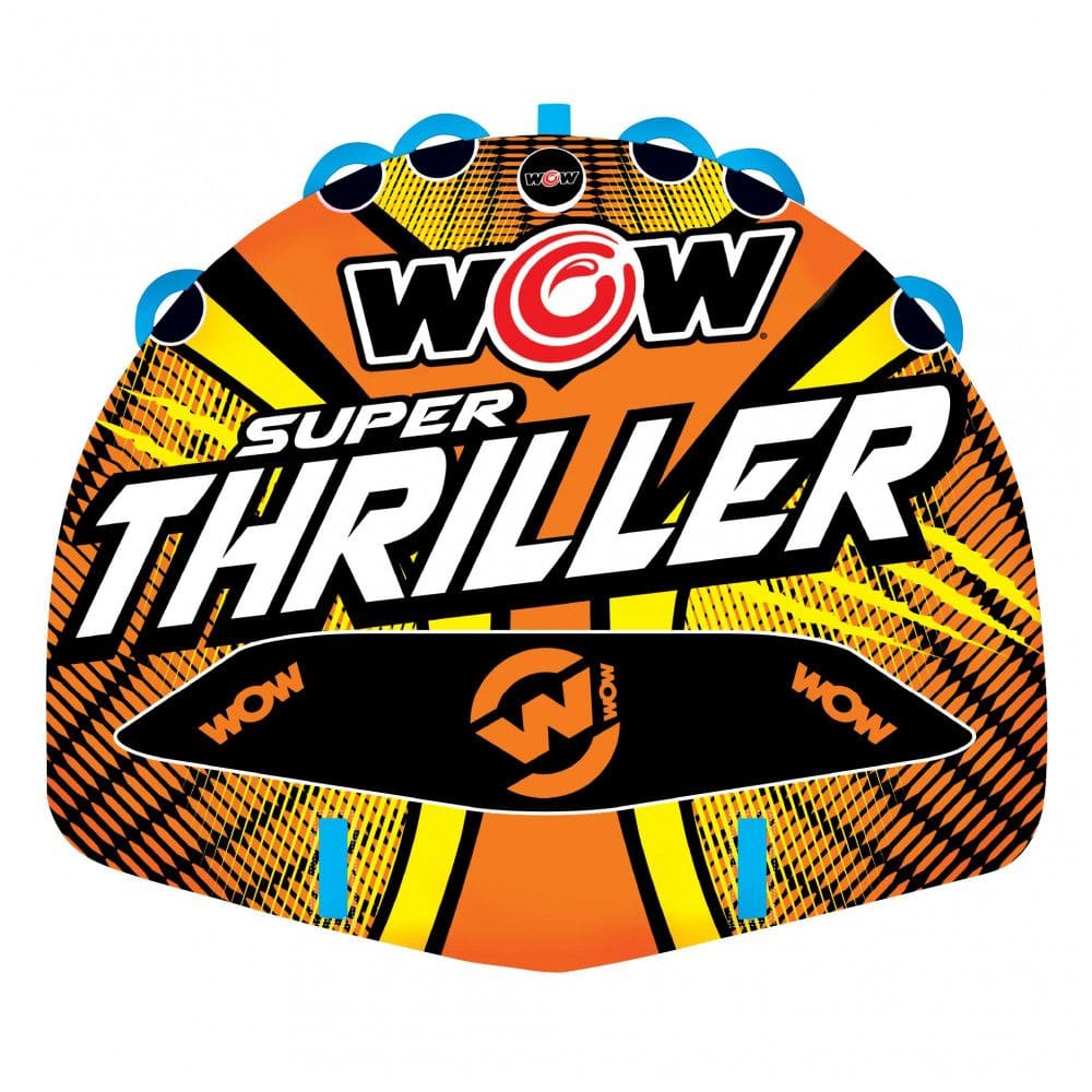 Boia Rebocável Aquática para 4 Pessoas, Amarela, WOW SPORTS, Amarelo