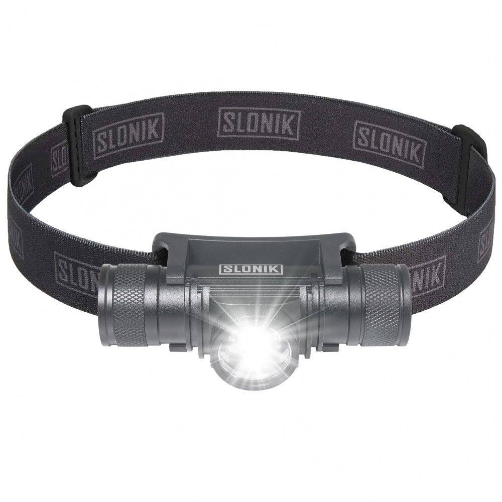 ANLOOK Lanterna de Cabeça 500LM, 3 Modos de Luz, à Prova DÁgua, Alcace 90M, 110V, 5W, Preta