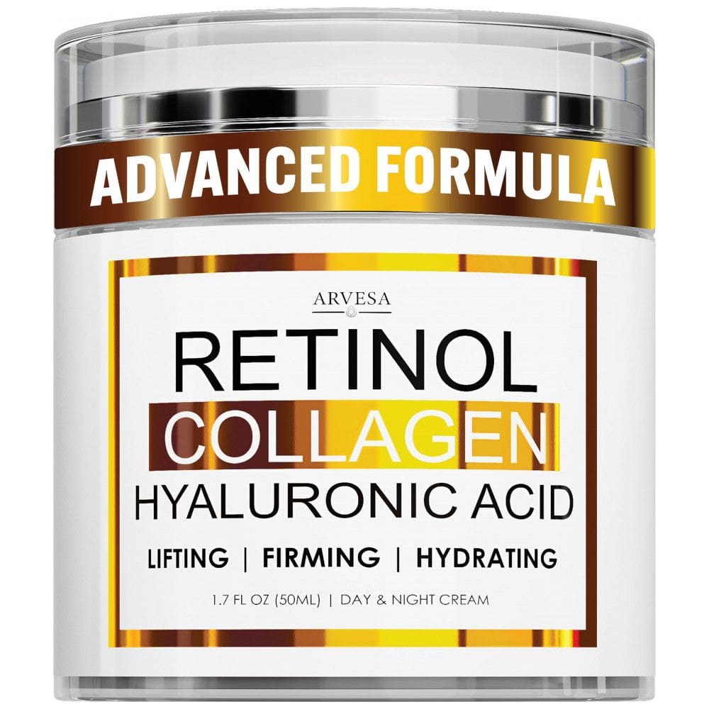 Creme Anti Idade Facial com Ácido Hialurônico, 50 mL, ARVESA SFR44, Branco