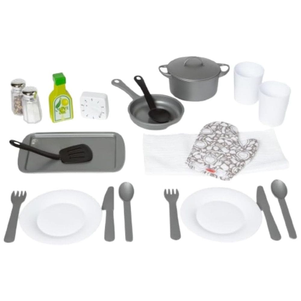 Kit Utensílios de Cozinha Infantil com 22 Peças para Crianças Acima de 3 Anos, Melissa & Doug