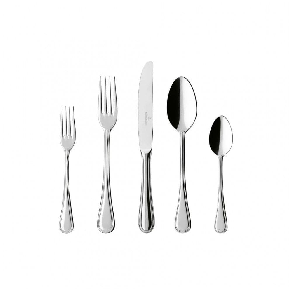 Conjunto de Talheres, Charme e Elegância para Sua Casa com 5 Peças e Material de Aço Inoxidável, Villeroy & Boch, Prata