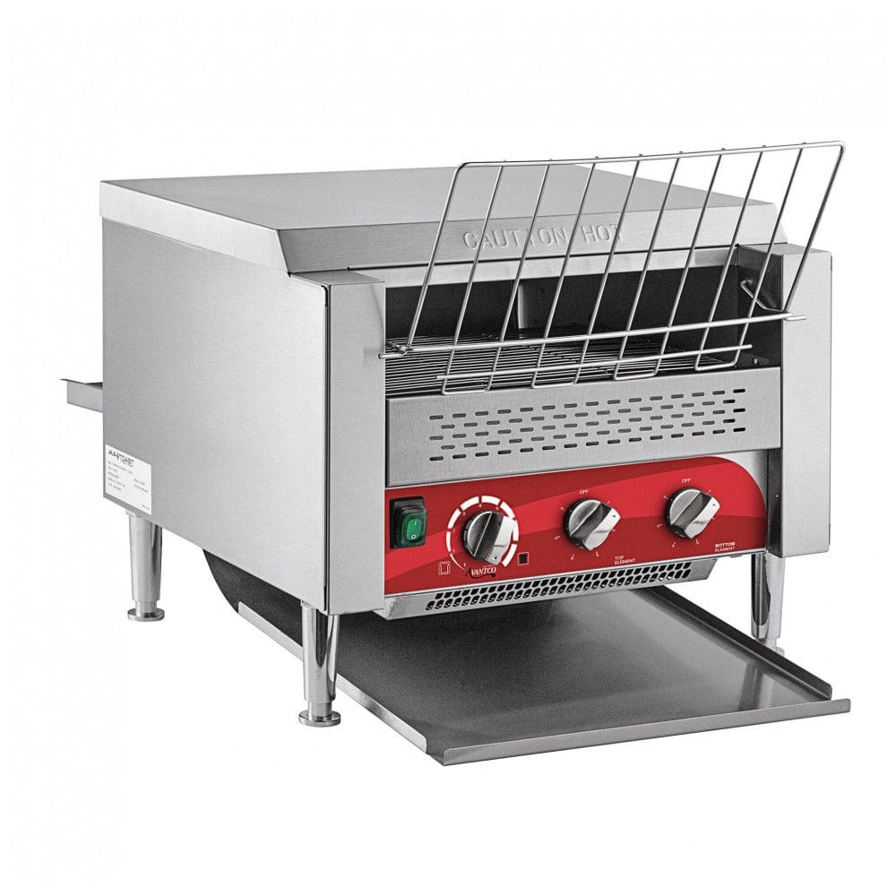 Torradeira de Esteira Avantco T3600B Comercial com Abertura , 208V, 3600W, 1200 Fatias por Hora