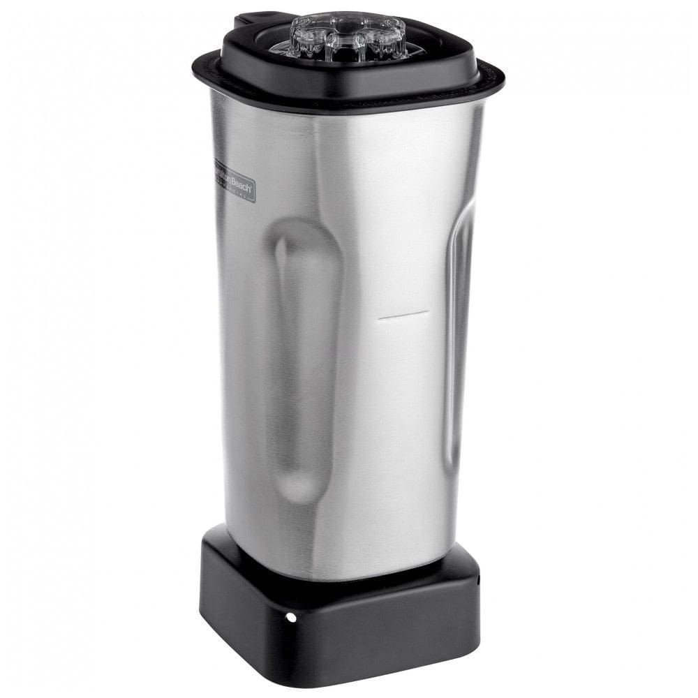 Hamilton Beach Rio - Recipiente de Aço Inoxidável 950ml com Lâmina e Tampa para Liquidificadores Selecionados