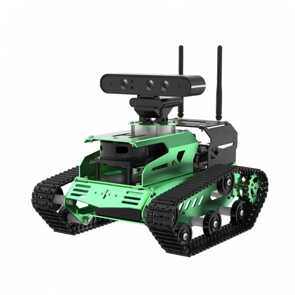 Hiwonder JetTank ROS – Robô Tanque com NVIDIA Jetson Nano, Lidar, Câmera 3D e Tela Touch 7” – Kit de Programação Python e SLAM