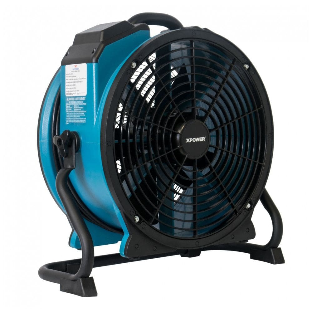 Ventilador Industrial XPOWER FC-420 Preto, Alta Velocidade 3600 CFM, 5 Velocidades, Timer 3h, 46 cm, 110V