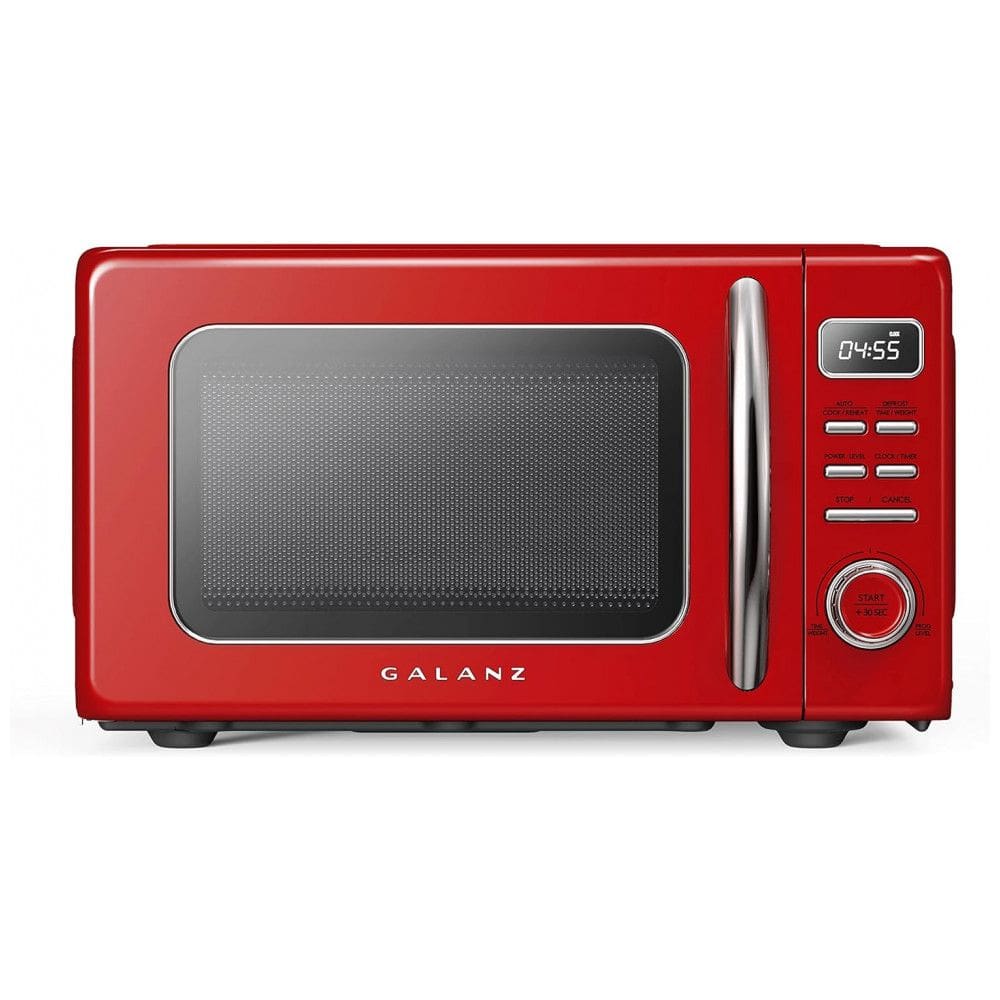 Forno Micro-ondas Retrô de Bancada Galanz Vermelho 20L 700W 110V