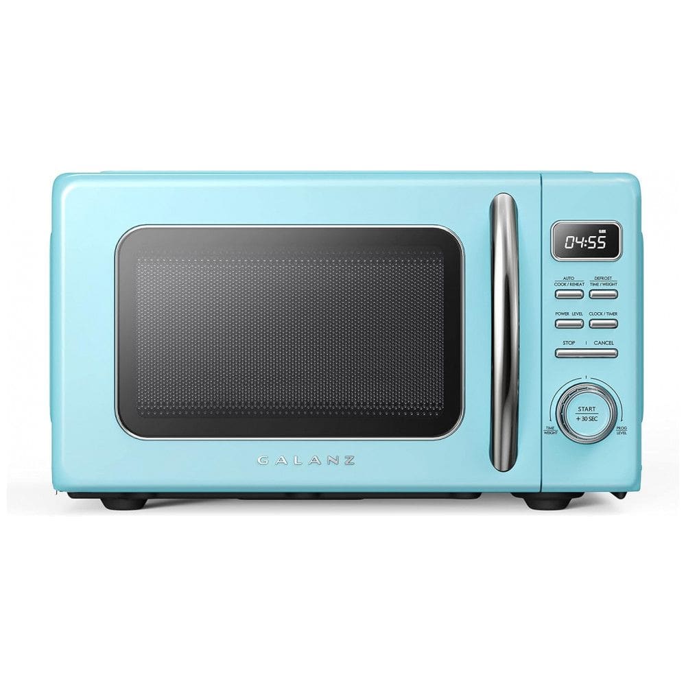 Forno Micro-ondas Retrô de Bancada Galanz Azul 20L 700W 110V
