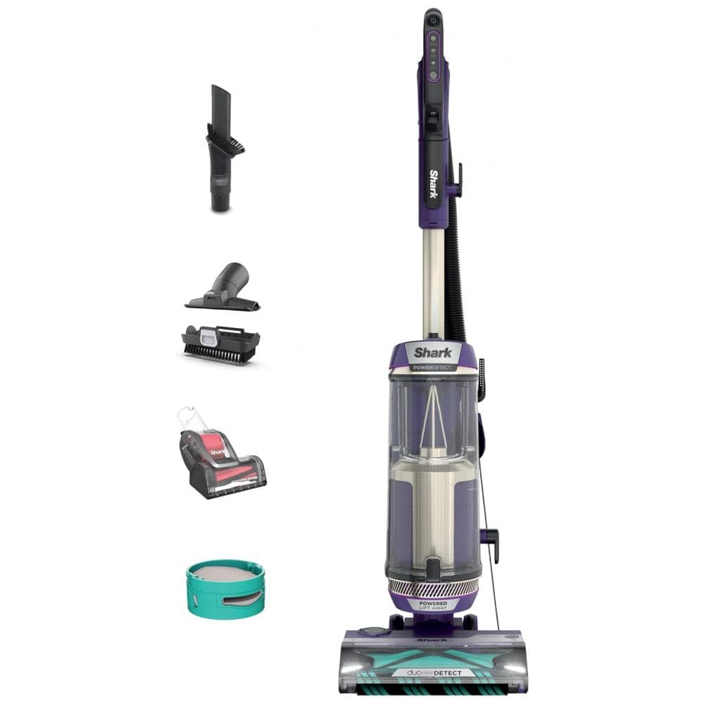 Aspirador Vertical Shark POWERDETECT Eggplant AZ4002 1,9L 110V DuoClean