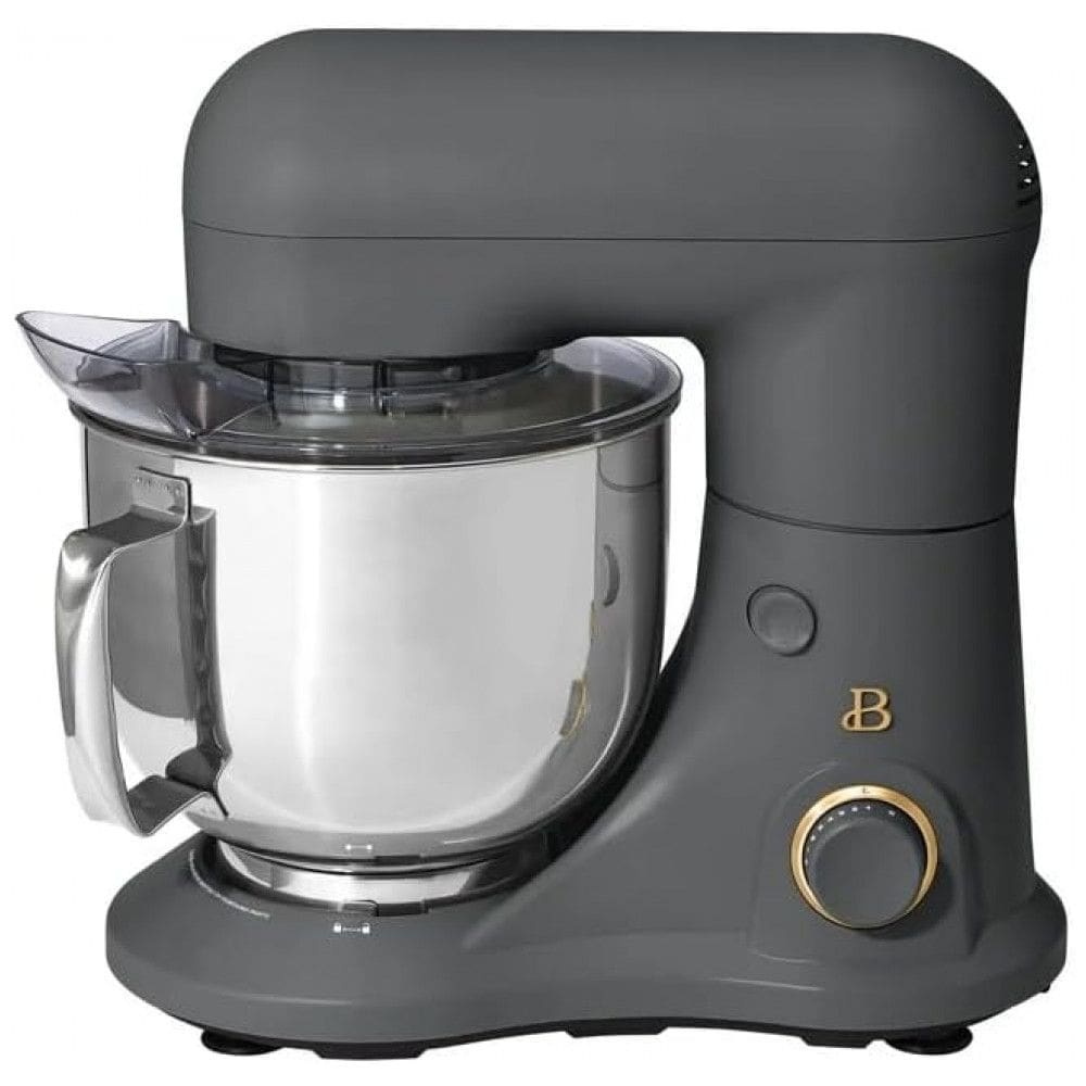 Batedeira planetária Beautiful 5,0L cinza com tigela inox, 12 velocidades, cabeça basculante, 300W, 110V