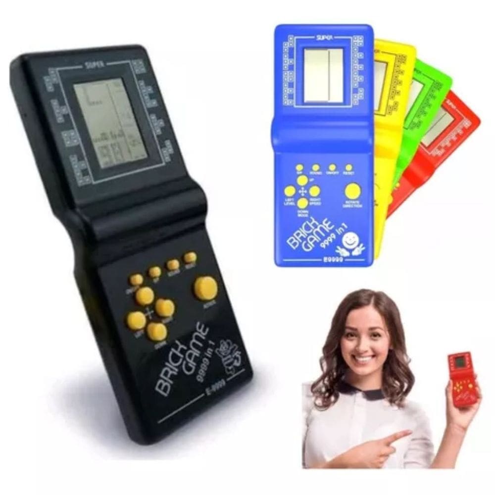 Vídeo Game De Bolso Portátil Com Jogos Clássico