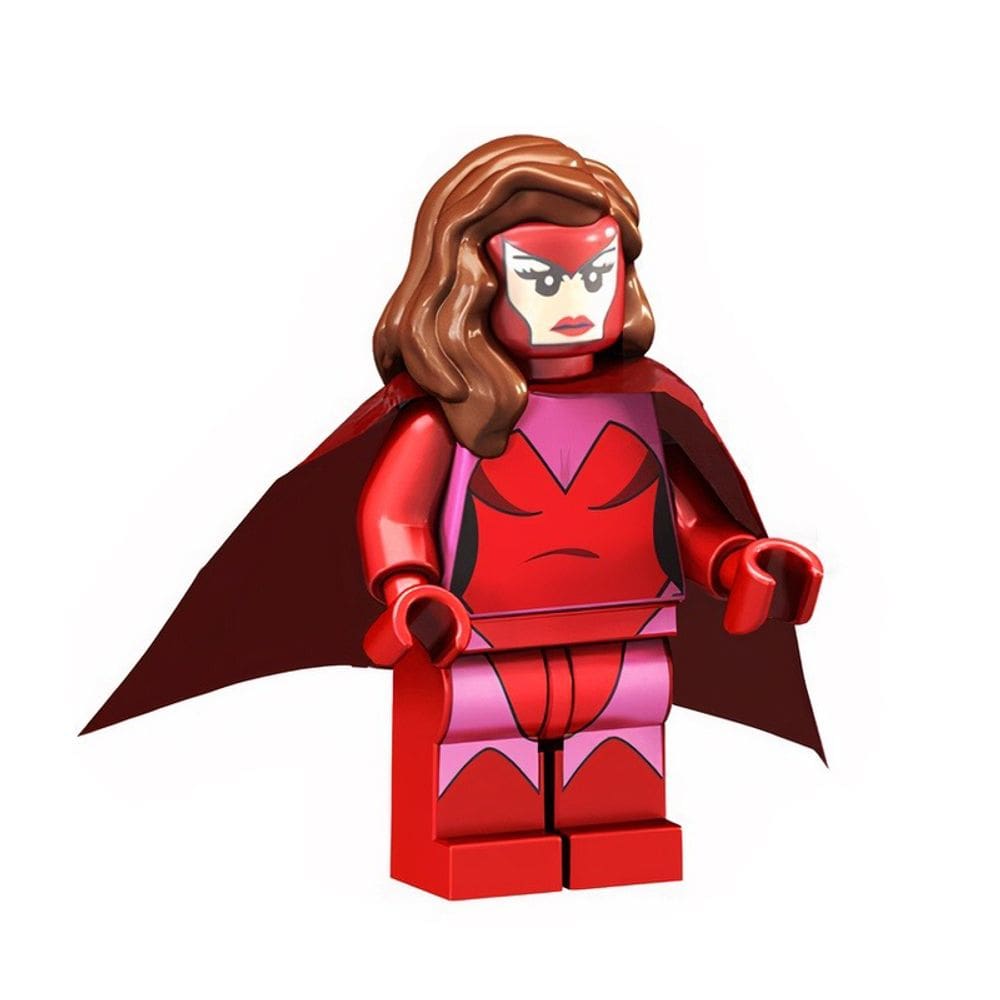 Boneco Super Herois E Vilões Hq Quadrinhos Bloco De Montar