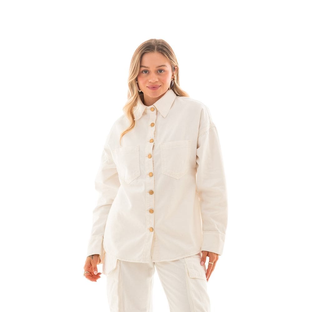 Camisa Collor Feminina Arauto Oversized