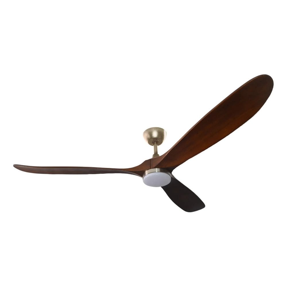 Ventilador Teto Madeira 154cm Controle Remoto - Spirit
