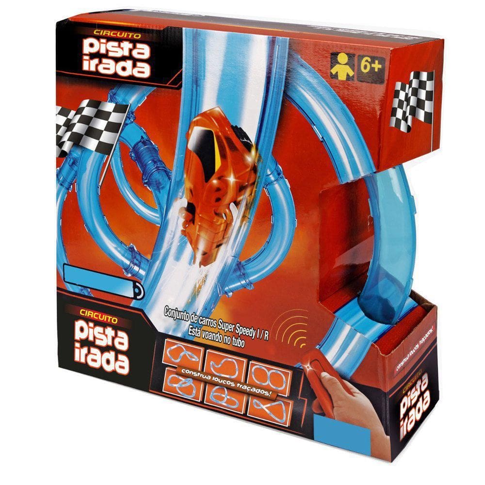 Circuito Pista Irada 24 Peças + R/C + Ball - Xplast